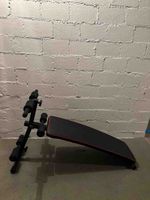 Sit-up Bench, Black and Red, Like New Condition