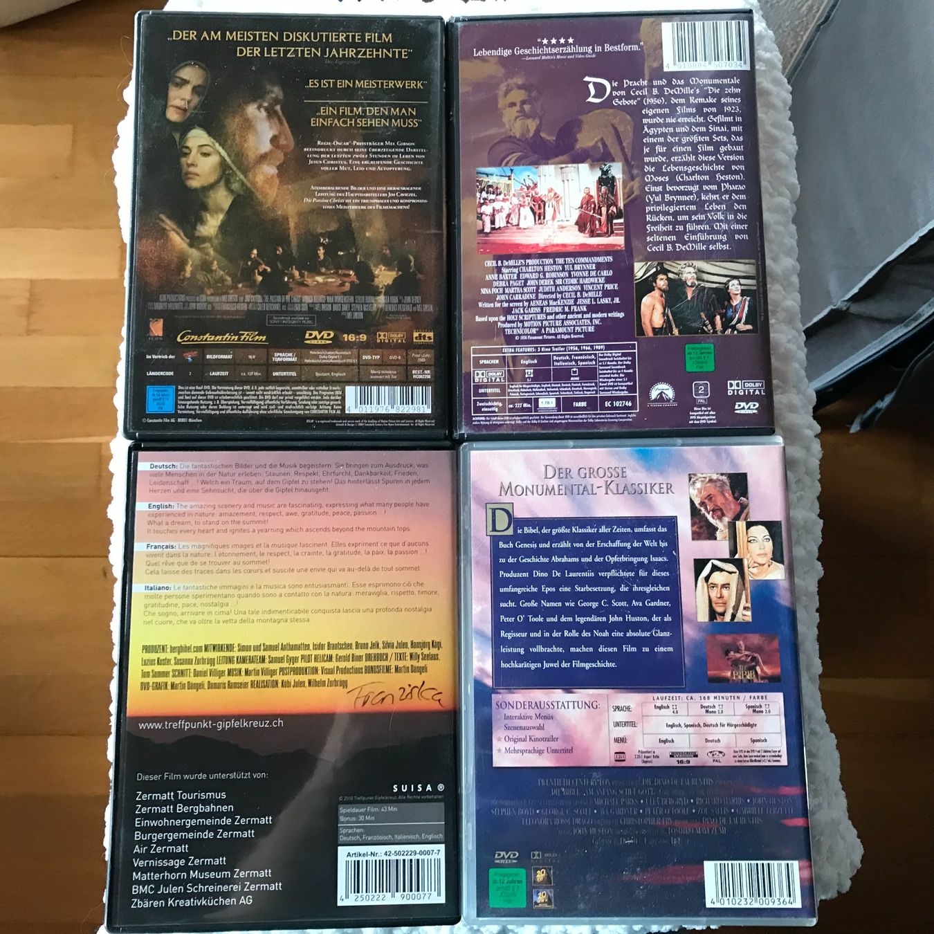 Tutti i DVDs: DVD-Sammlung: Die Passion Christi & Bibel-Klassiker – Usato da Brunnenthal venduto da Eco07 1