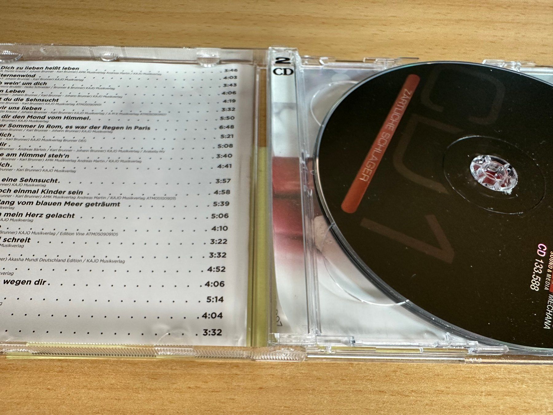 CD: Brunner & Brunner - Zärtliche Schlager - 2 CD – Usato da Rikon im Tösstal venduto da Alpenmutz 2