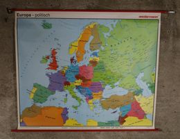 XL Schulwandkarte "Europa"
