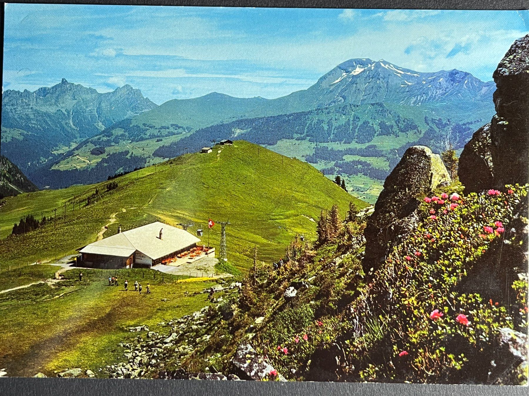Cartoline postali: Lenk, Gondelbahn Betelberg – Usato da Steg VS venduto da danwer74