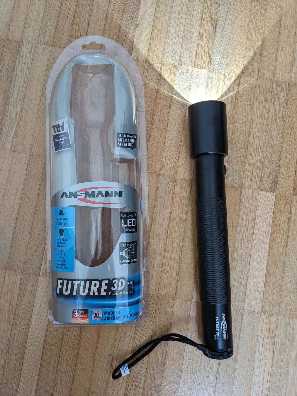 Lampade: Taschenlampe Ansmann Future 3D plus – Nuovo (secondo la descrizione) da Uster venduto da npa_wps5