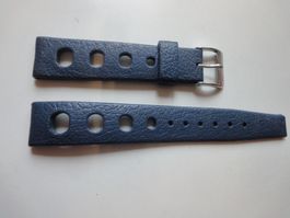 Original  NOS TROPIC UHRENBAND 18MM BLAU