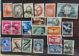ARGENTINE timbres obl. 1935-41