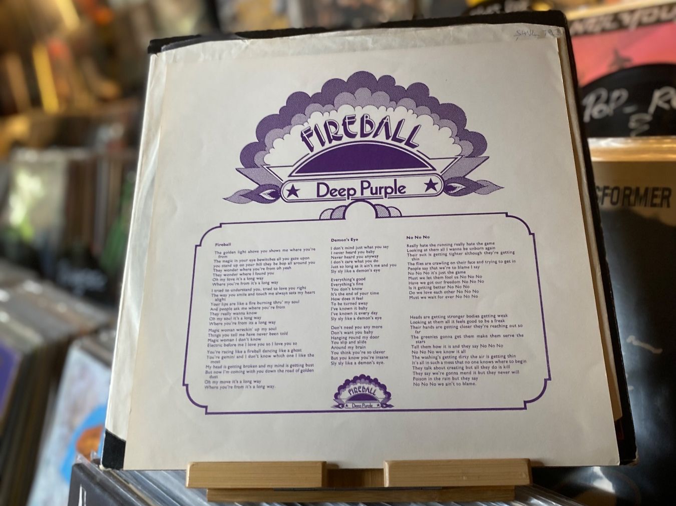 Dischi in vinile: DEEP PURPLE - FIREBALL...OG UK 1971...VG++/VG – Usato da Gals venduto da Diskopatshop 4