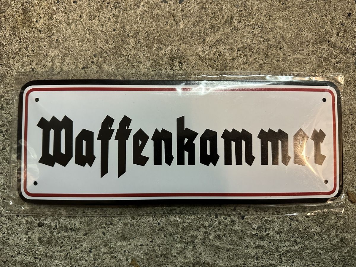 Insegne: Waffenkammer Deutschland  – Nuovo (secondo la descrizione) da Reinach AG venduto da rares75