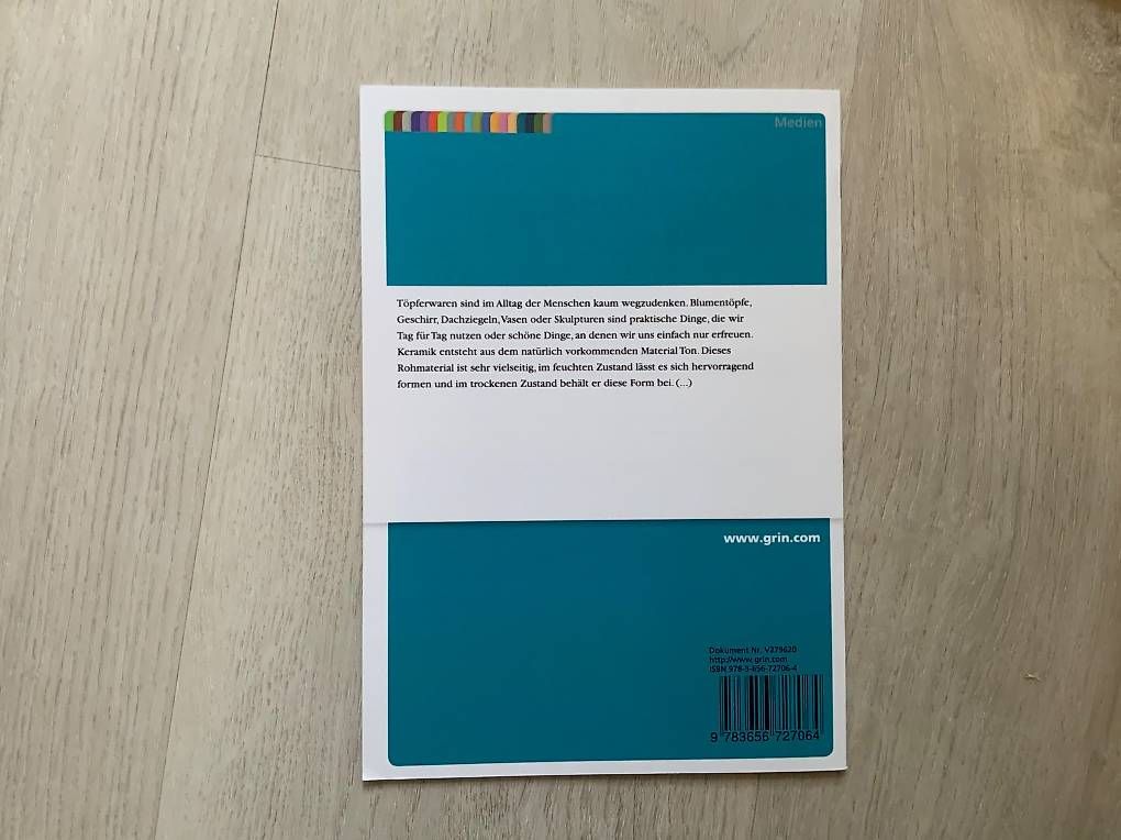 Bücher: Plastisches Gestalten mit Ton. Die Wulsttechnik – Gebraucht aus Herzogenbuchsee von Crispy74 1
