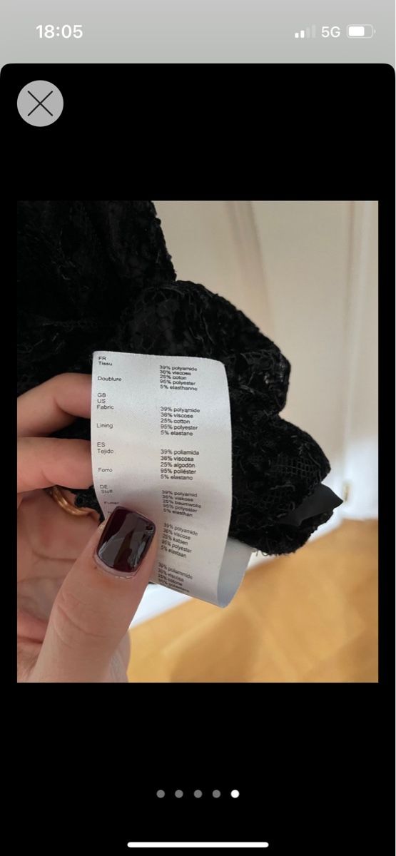 Maje Kleider: Maje Kleid Grösse 1 / 36 schwarz Spitze Herbst – Gebraucht aus Cham von chanel3 4