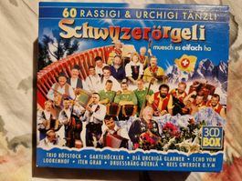 60 Rassigi & Urchigi Tänzli, Schwyzerörgeli muesch es eifach