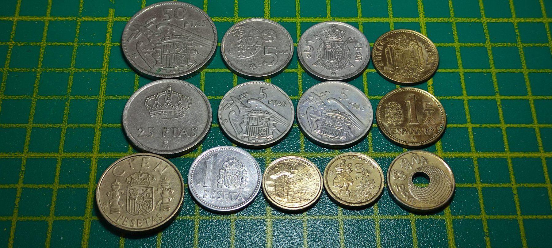 Toutes les monnaies: Münzsammlung aus Spanien – D'occasion à Baar par Maxlee75
