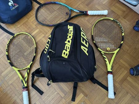 3 raquettes et un sac 2 raquettes babolat