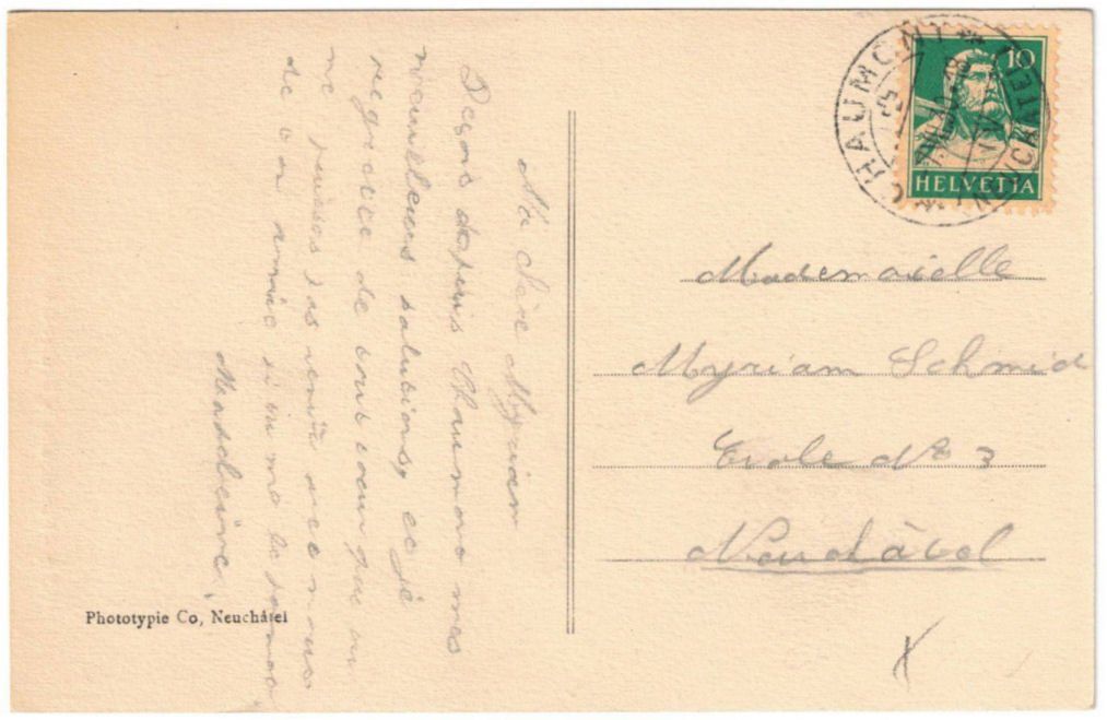 Cartes postales: Chaumont - Standseilbahn – D'occasion à Binningen par Mountainrider 1