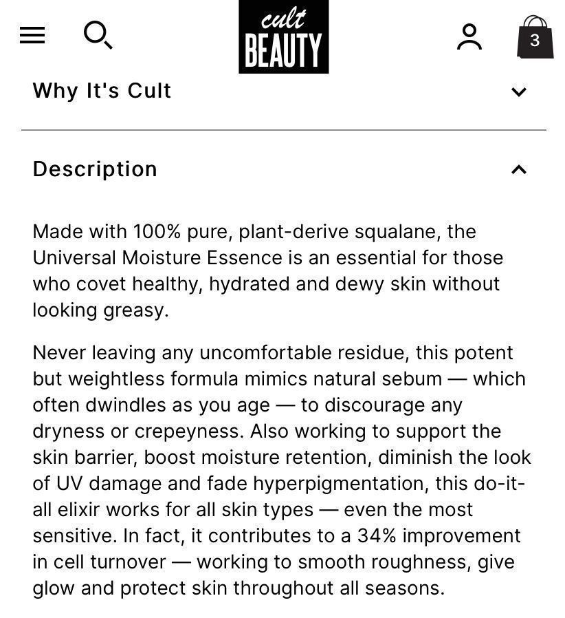 Cura del viso: BeautyStat Universal Moisture Essence, Ladenpreis CHF52.80 – Nuovo e nell'imballaggio originale da Zürich venduto da deruja 7