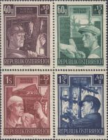 Österreich 960-963 Wiederaufbau komplette Serie von 1951 **