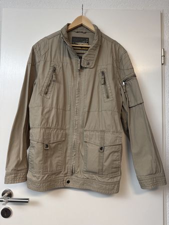 Highway Jacke Herren Grösse L Vintage Style beige