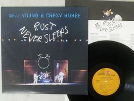 N YOUNG&CRAZY HORSE Rust Never Sleeps LP