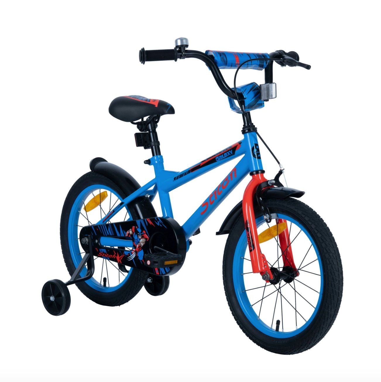 Biciclette: Kindervelo 16"" GALAXY - Rahmen: 25.4cm - Gratis Versand – Nuovo e nell'imballaggio originale da Kleinwangen venduto da Maluwa_GmbH 1