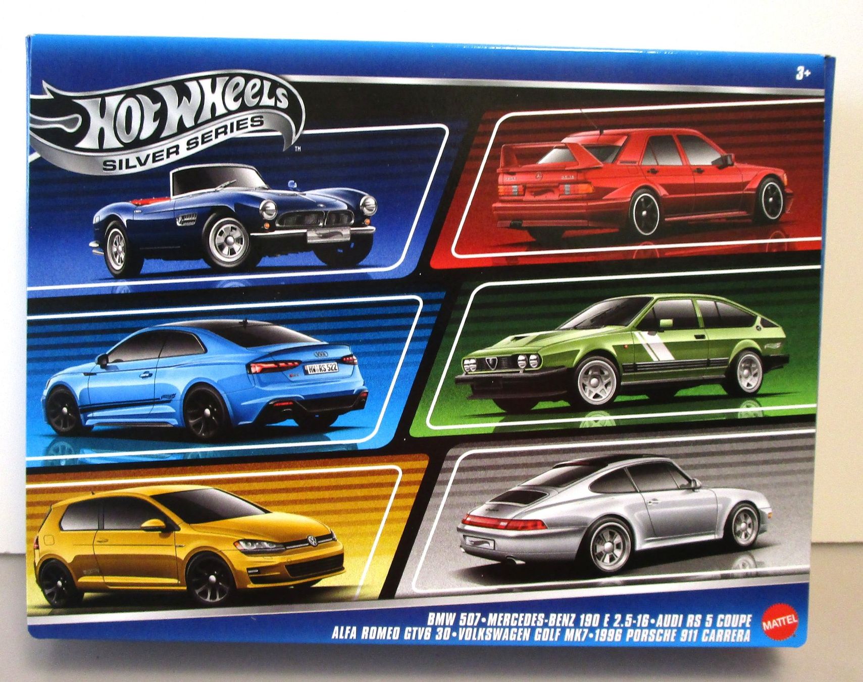 Hot Wheels Modellini d'auto: HOT WHEELS SILVER SERIES PACK 6 VOITURES - JBY79 – Nuovo e nell'imballaggio originale da Chêne-Bourg venduto da breno56 2