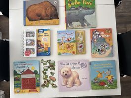 Diverse Kinder Bücher Puzzle-Magnet-Fühl Bücher etc.