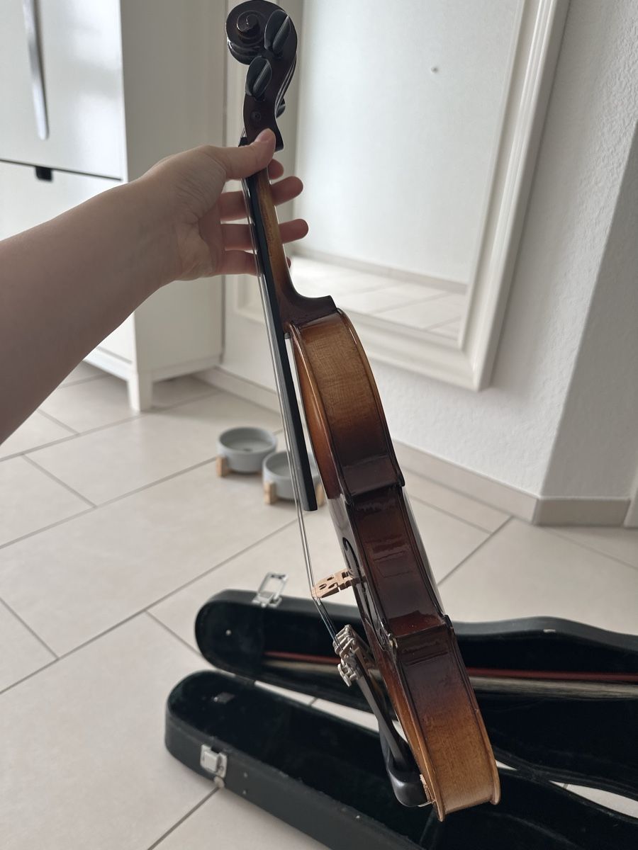 Strumenti musicali: Kinder Violine mit Koffer und Bogen DEFEKT – Difettoso da Liestal venduto da Busra99 4