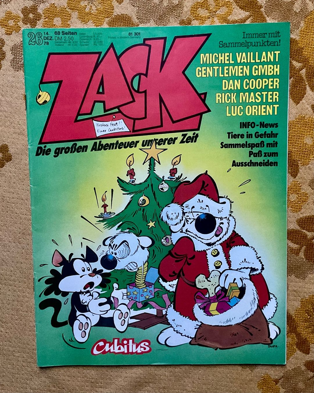 BD: Zack Heft Nr 26 von 1978 – D'occasion à Endingen par nathan05