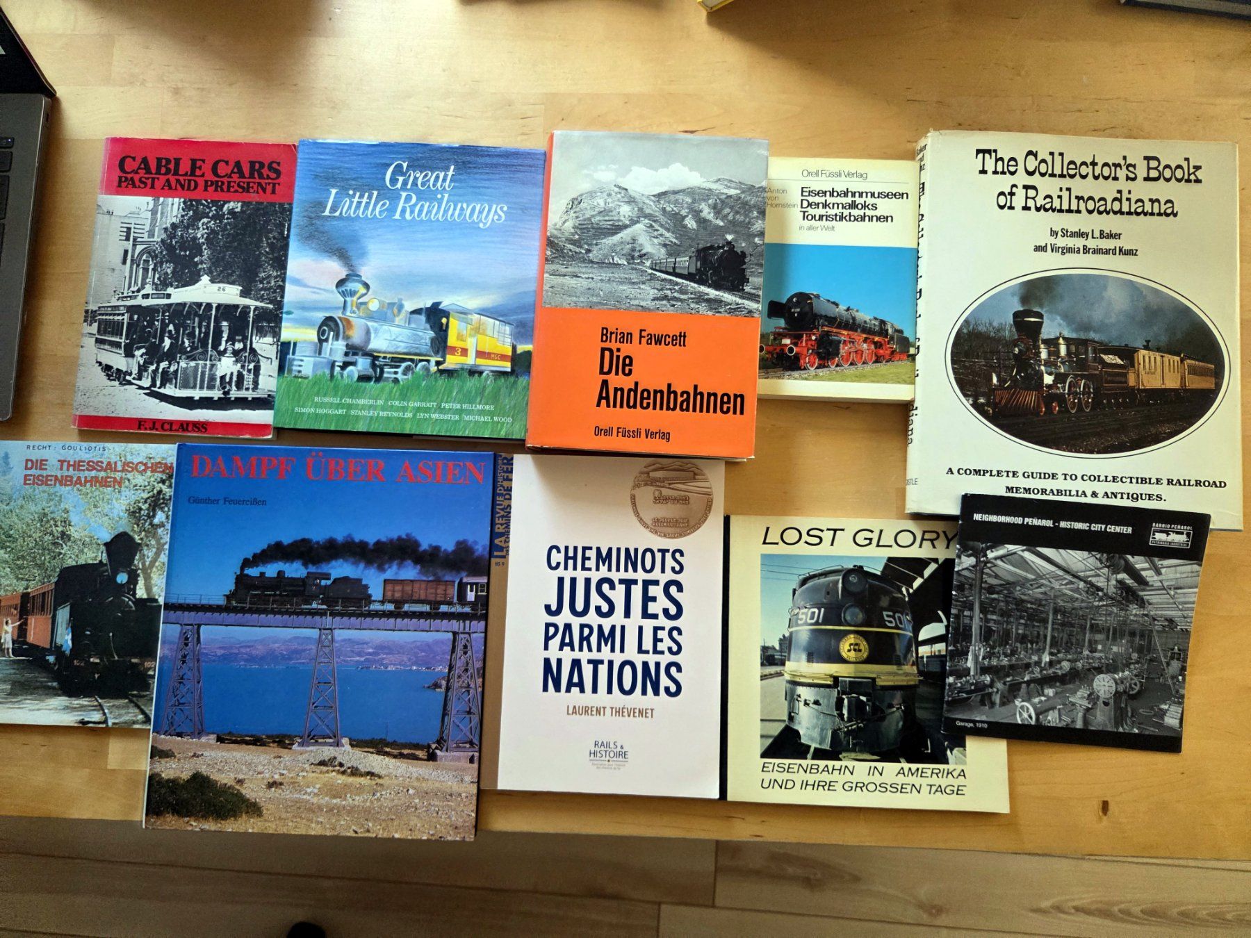 Libri: 10 Bücher über die Eisenbahn – Usato da Birrwil venduto da dirtyoldtown