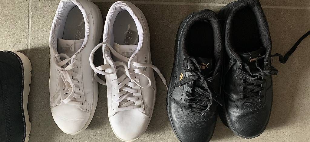 Puma Herrenschuhe: Schwarze Puma Schuhe/ Timberland Schuhe – Gebraucht aus Laupen ZH von ale_6ryl