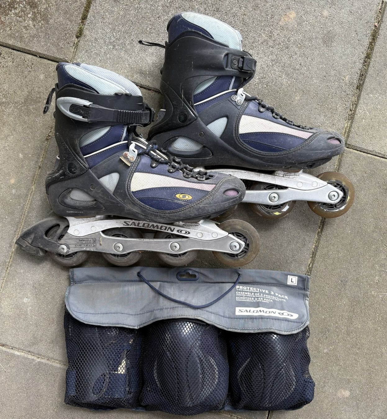Salomon Pattini in linea & Pattini a rotelle: Inline Skates Salomon Grösse 45 – Usato da Langenthal venduto da and_xq2q