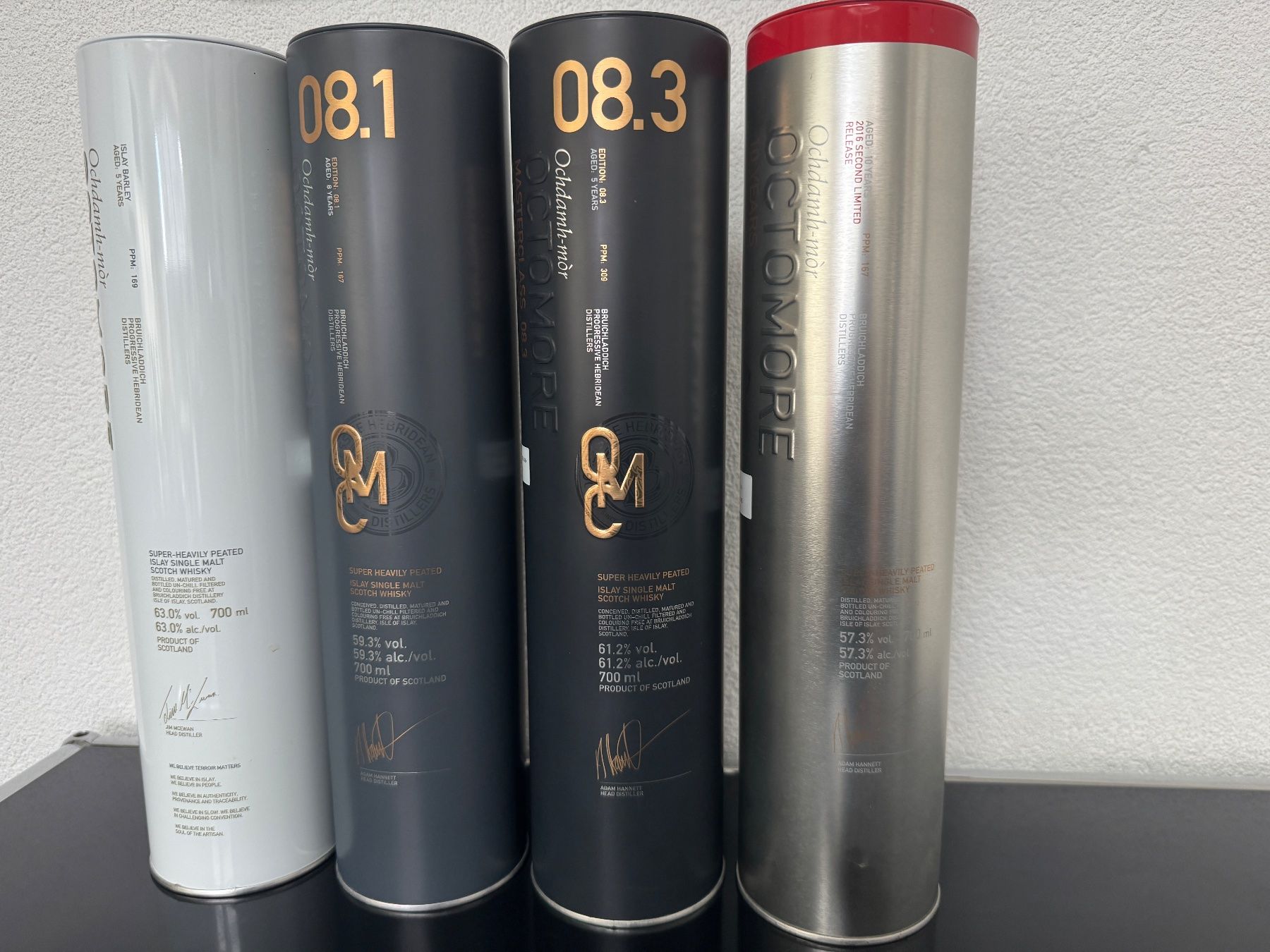 Octomore Bevande alcoliche: Whisky Box Sammlung - OCTOMORE Islay Single Malt – Nuovo (secondo la descrizione) da Gurmels venduto da topsommer 1