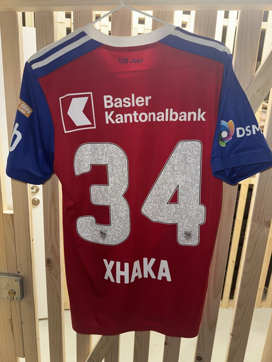 Adidas Leibchen & Hosen: FC Basel Matchworn Cupfinal 2019 Taulant Xhaka – Neu (gemäss Beschreibung) aus Thürnen von Ottoman_Turks69 1