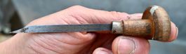 antiker Handstichel punze F. DICK germany FD 12er