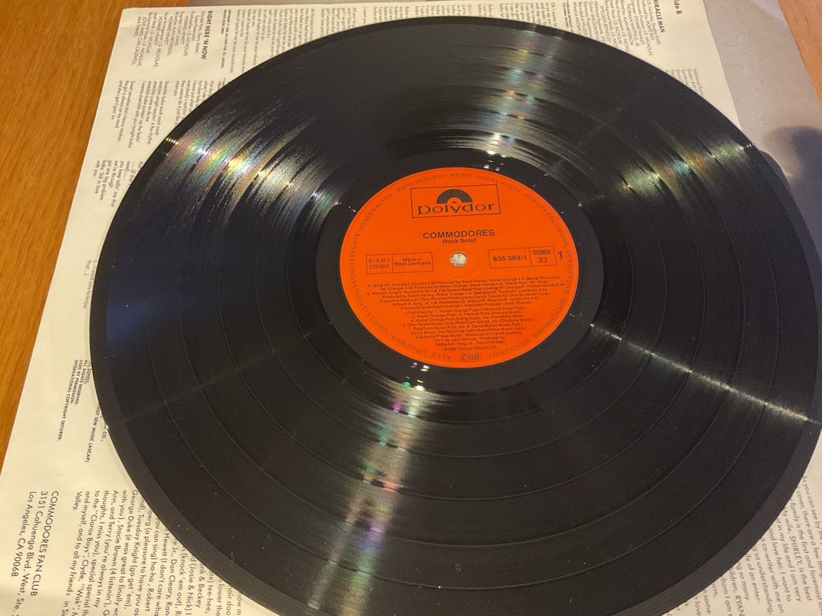 Dischi in vinile: Commodores - Rock Solid Schallplatte, Top Zustand! – Usato da Steinach venduto da Quarkie 2