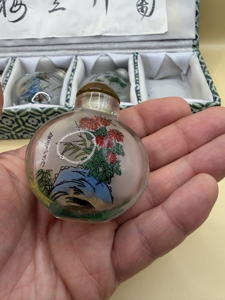 Flaconi: Flacons à priser chinois peints à la main, vintage – Nuovo (secondo la descrizione) da Genève venduto da sho_67qj 8