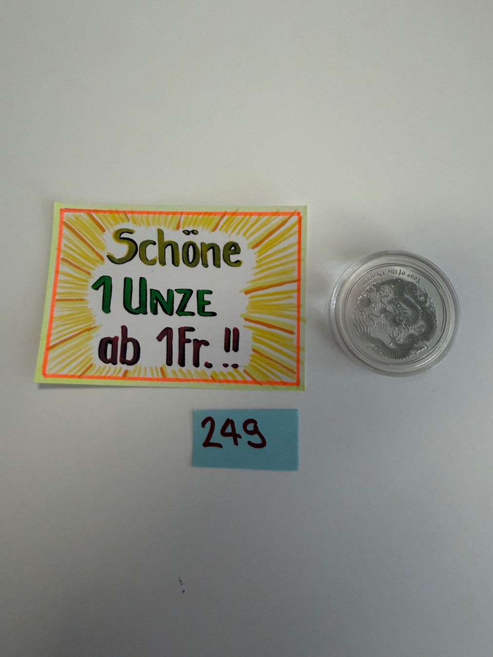 Toutes les monnaies: Schöne Unze 2012 – D'occasion à Engi par kasi09 1