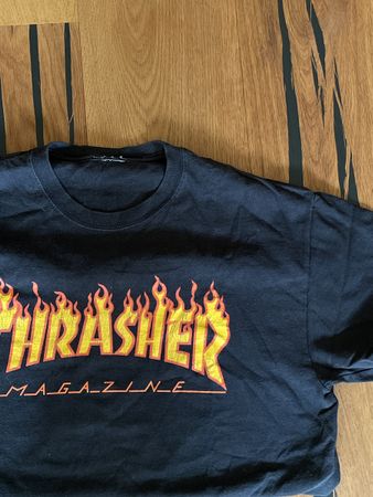 THRASHER FLAME T-SHIRT