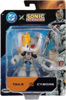 DC x Sonic, Tails als Cyborg 6 cm Actionfigur (neu/OVP)