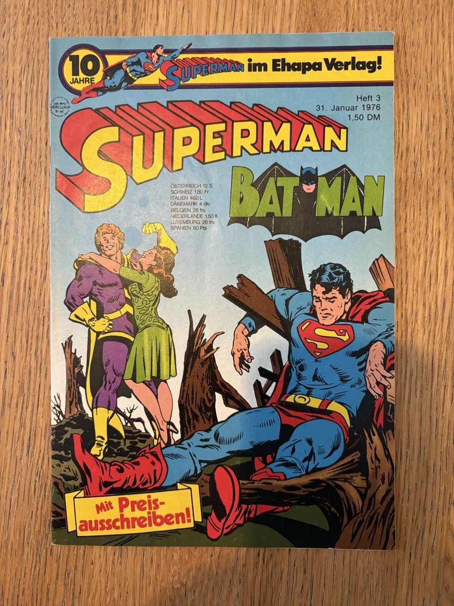 Fumetti: Superman 1976 / 14 Comics von 26 – Usato da Wangen b. Dübendorf venduto da Antiz1210 8