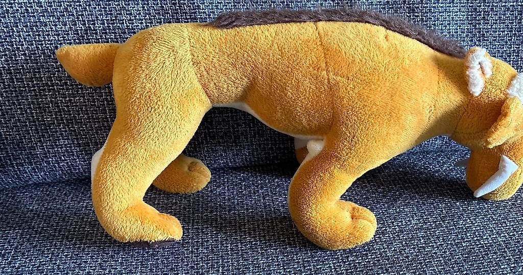 Giocattoli: Säbelzahntiger Diego Ice Age plüsch – Usato da Dübendorf venduto da MuMik