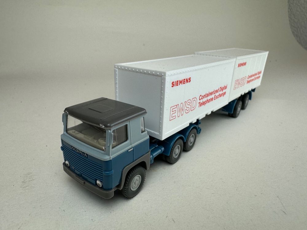 Wiking Ford Transcontinental Containersattelzug – Detailreiches Spielzeugmodell
