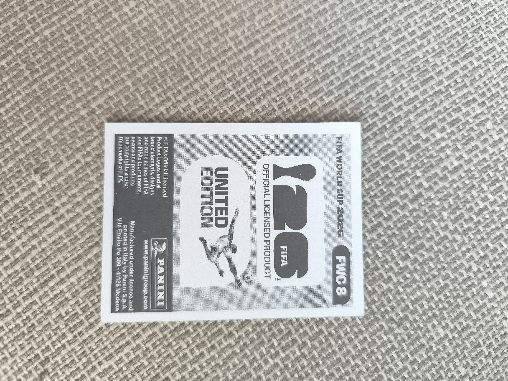 Panini Sammelbilder & Trading cards: FIFA World Cup 2026 Sticker FWC8 Panini – Neu (gemäss Beschreibung) aus Uetendorf von michastauffer