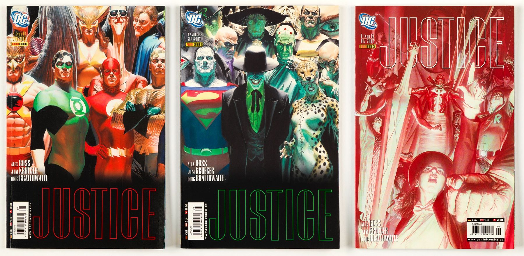 Fumetti: DC JUSTICE #1-6 von ALEX ROSS – Usato da St. Gallen venduto da kobayashi-maru 3