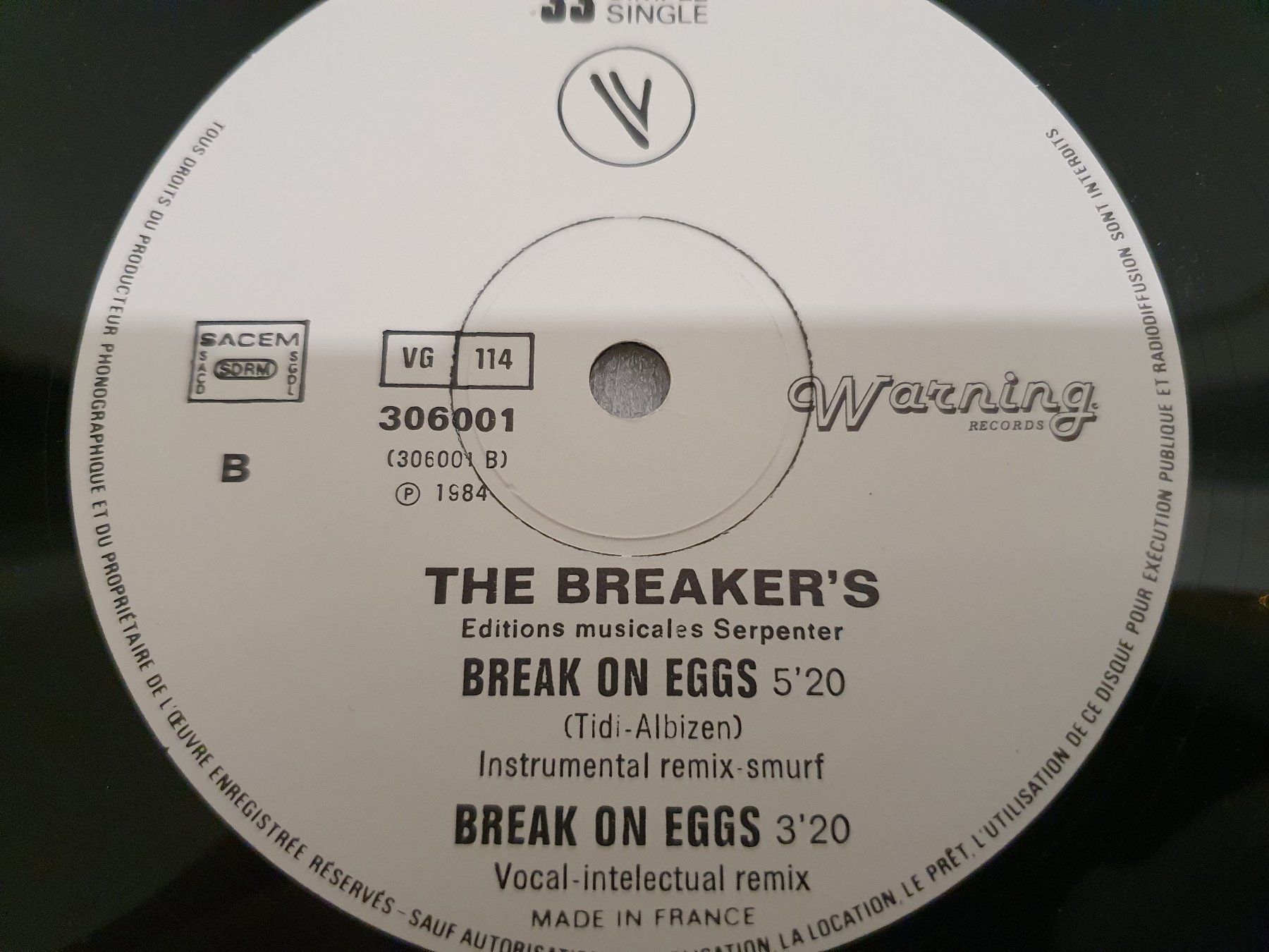Schallplatten: The Breaker`s - Break On Eggs – Gebraucht aus Uster von Vinyl-Leidenschaft 5