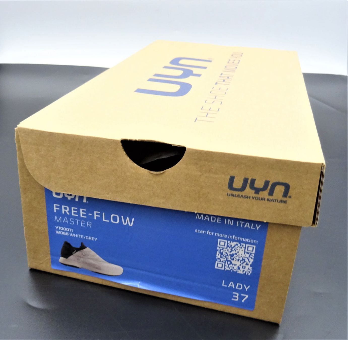 UYN Scarpe da donna: UYN FREE FLOW MASTER, WHITE/GREY, GR. 37 – Nuovo (secondo la descrizione) da Winterthur venduto da Restwert_Winterthur 5