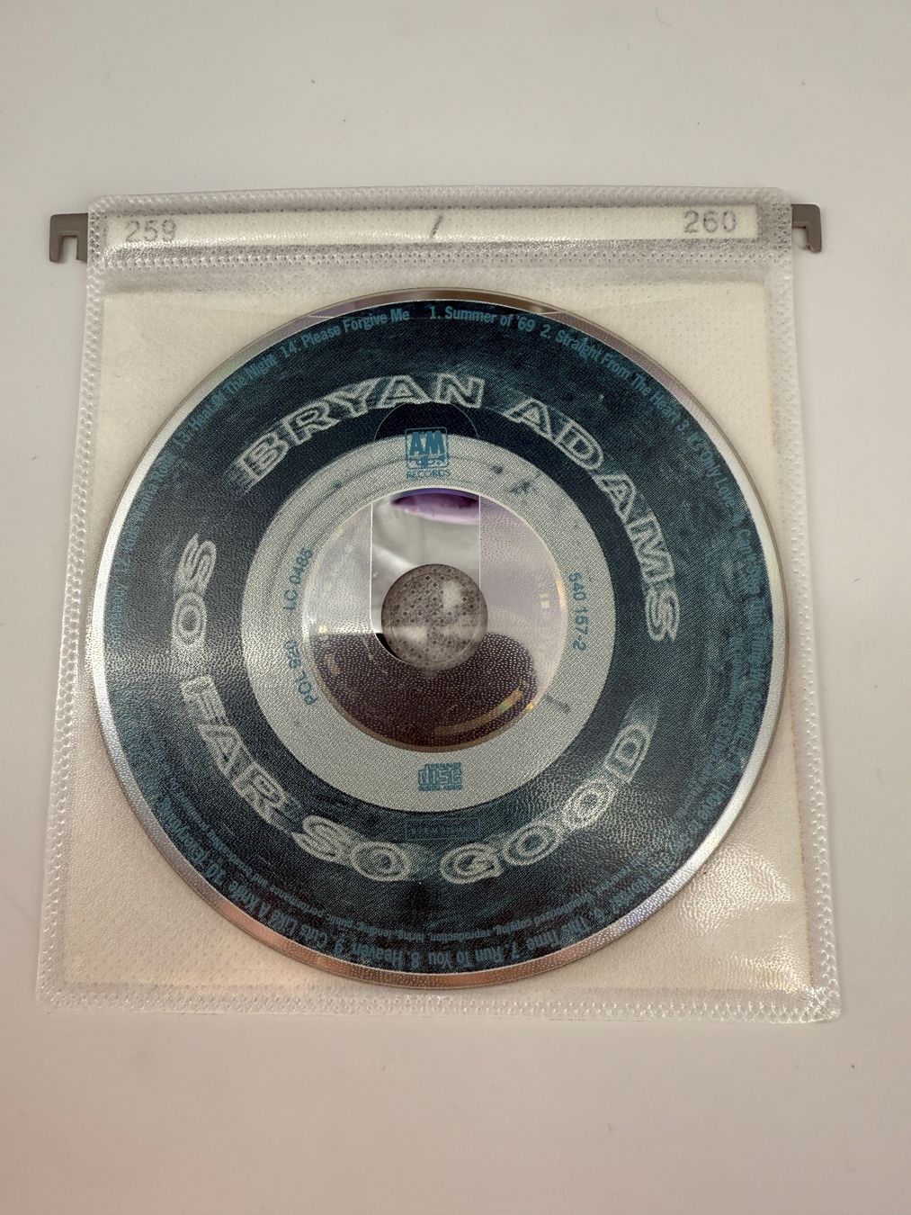 CD: Bryan Adams - So far so good - CD – Usato da Auenstein venduto da moin. 1