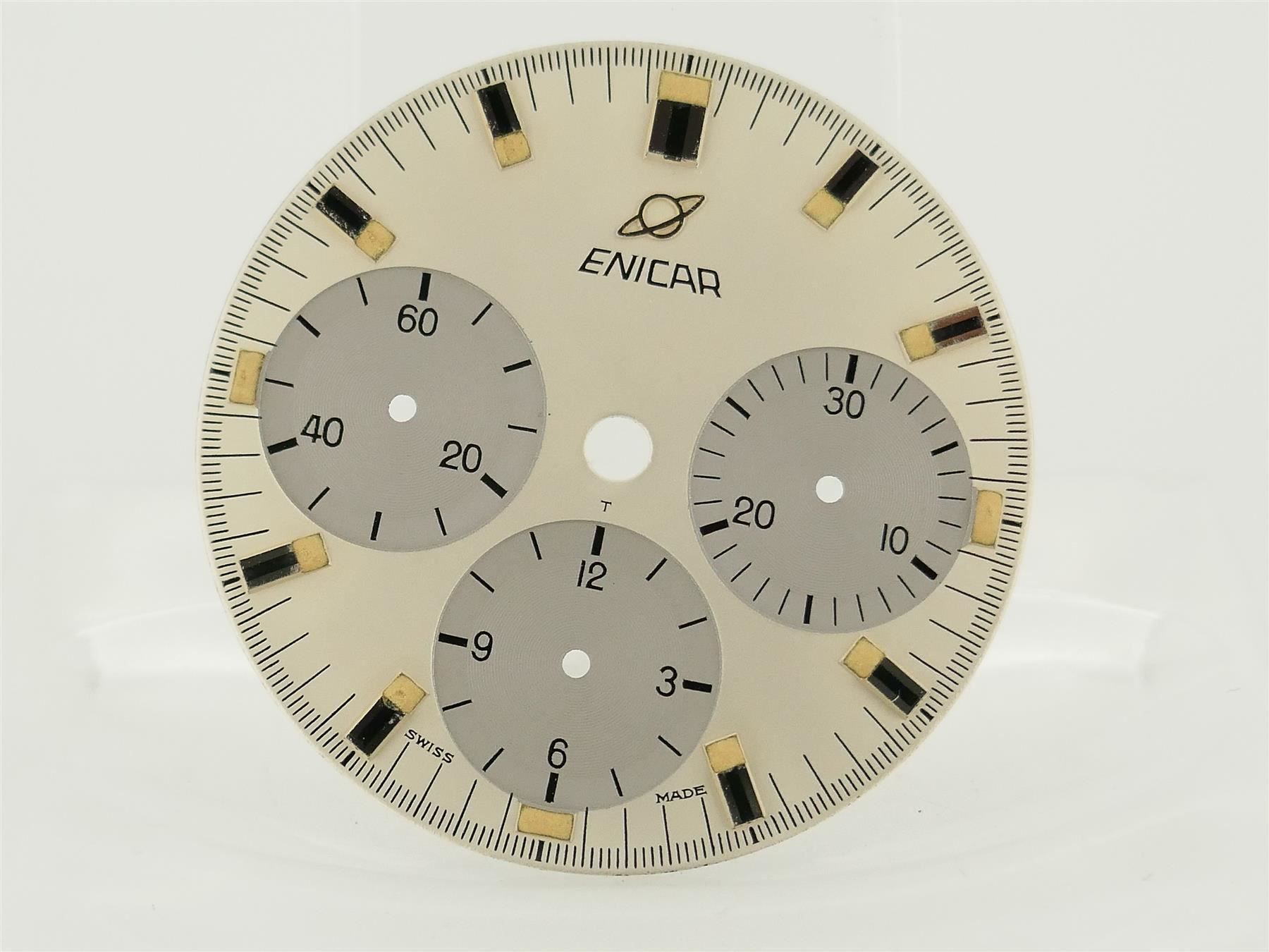 Orologi: Original ENICAR Zifferblatt NOS – Nuovo (secondo la descrizione) da Schaffhausen venduto da swisswatches-andmore