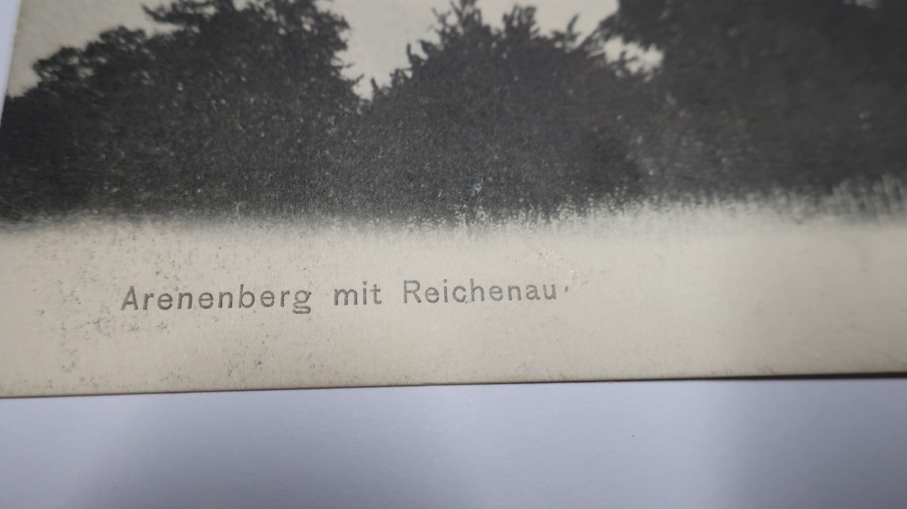 Cartoline postali: Arenenberg mit Reichenau  1907 – Usato da Cormoret venduto da Pascalll2001 2