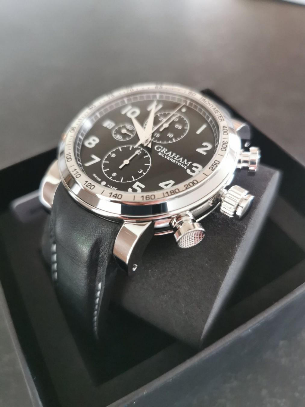 Graham Orologi: Graham Silverstone Neu Chrono Einmalig – Nuovo (secondo la descrizione) da Bellmund venduto da amgam