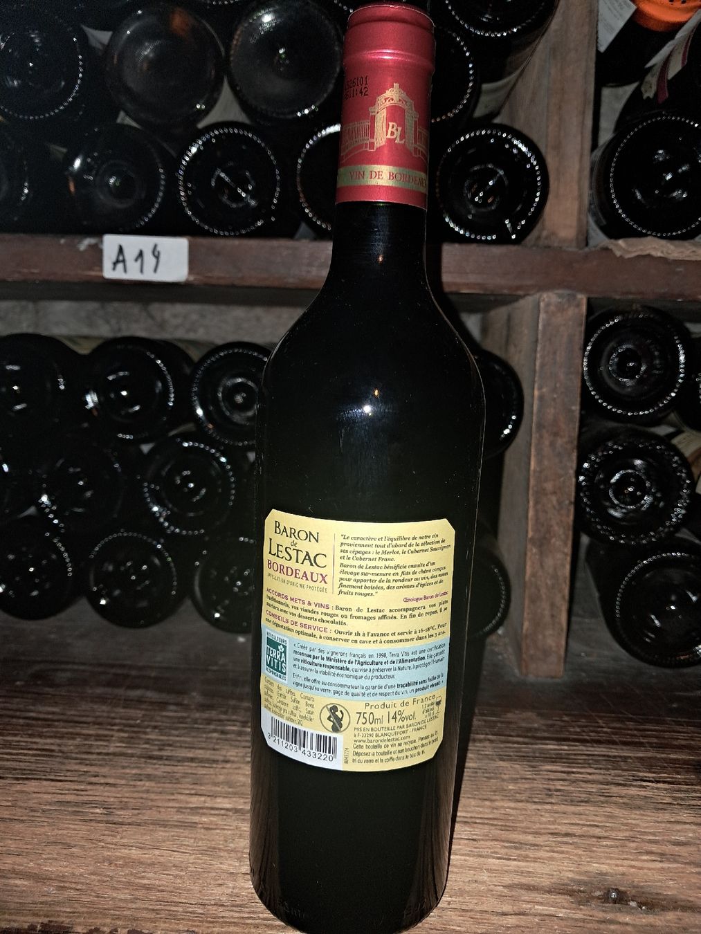 Vino: Baron de Lestac Bordeaux 2023 – Nuovo e nell'imballaggio originale da Le locle venduto da juliensaran 2