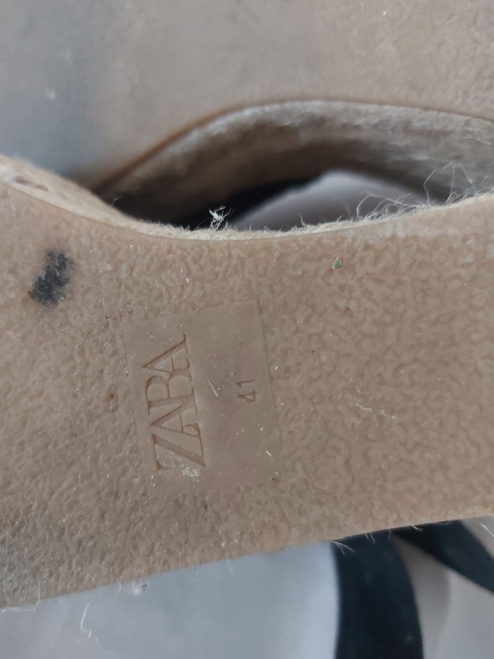 Zara Scarpe da donna: Espadrilles Zara compensées - T. 41 – Usato da Lausanne venduto da Super-cerise 5