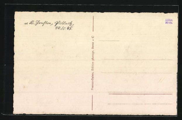 Cartoline postali: AK Bern, Die neue Lorrainebrücke – Usato da Berlin venduto da bartko-reher 1